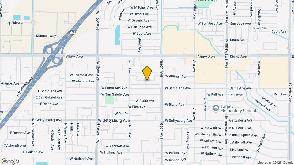 496 W Alamos Ave Mapa y Detalles de la Ubicación