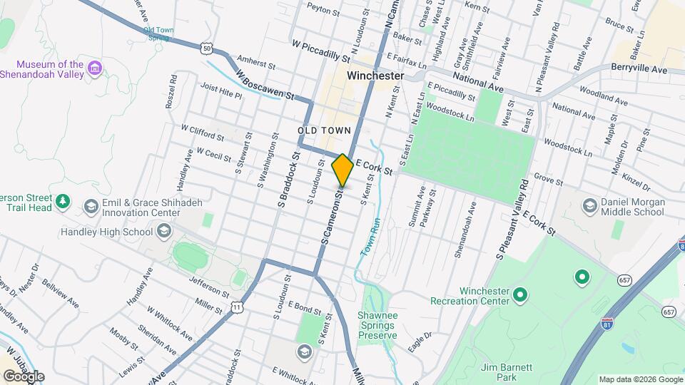 320 S Cameron St Mapa y Detalles de la Ubicación
