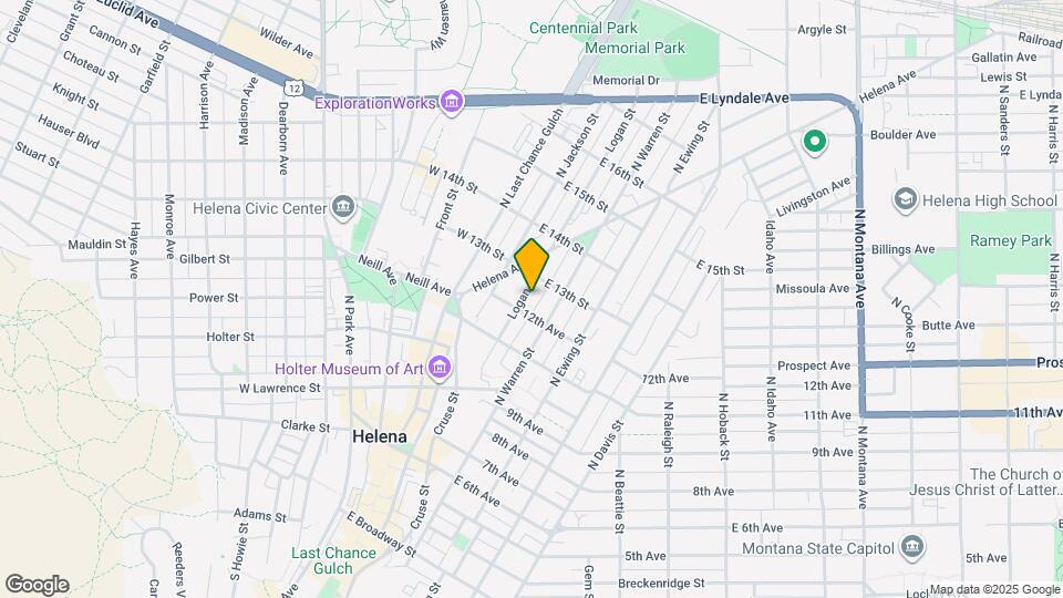 645 Logan St Map and Location Details