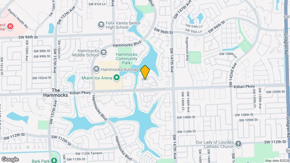 14917 SW 104th St, Unit 14 Mapa y Detalles de la Ubicación