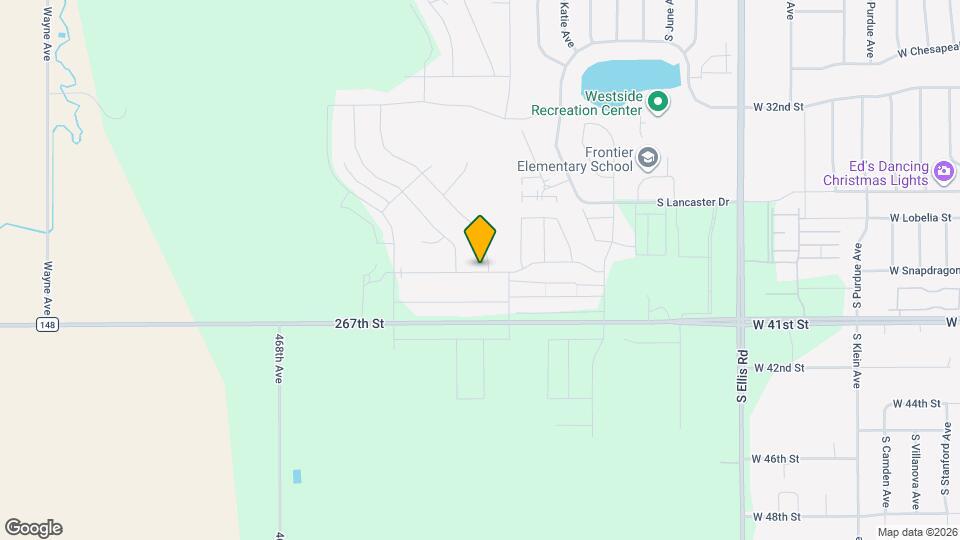 3 Bedroom 1.5 Bathroom Townhome w/ Double Stall Attached Garage on the West side of Sioux Falls Mapa y Detalles de la Ubicación