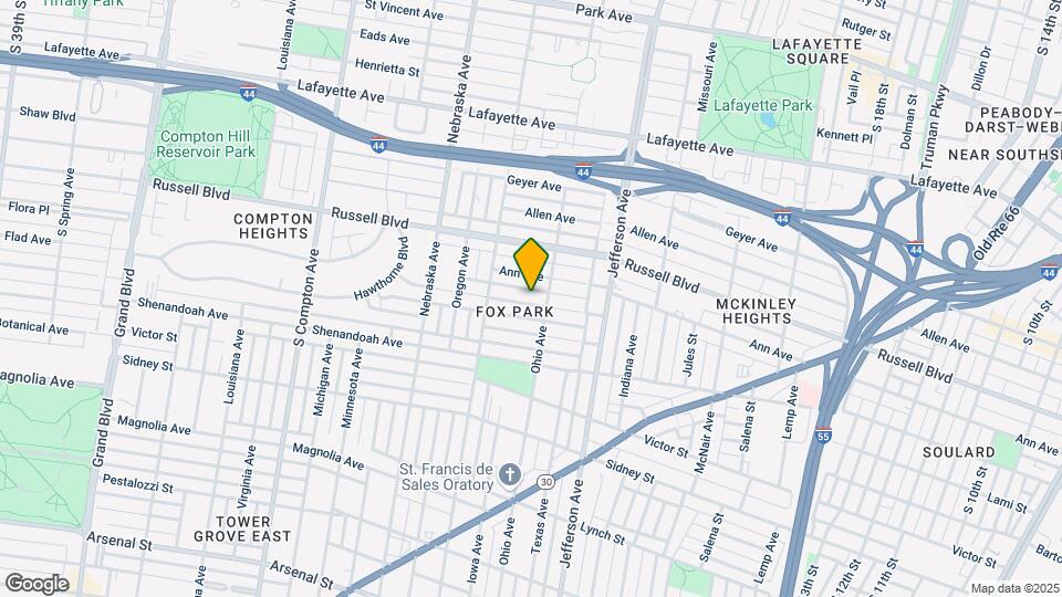 2715 Accomac St Map and Location Details
