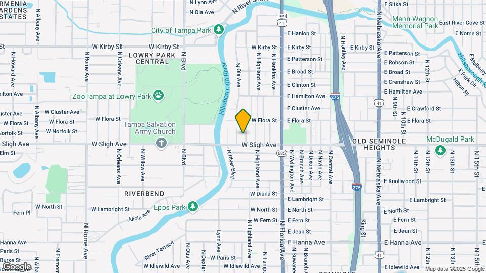 6906 N Lynn Ave Mapa y Detalles de la Ubicación