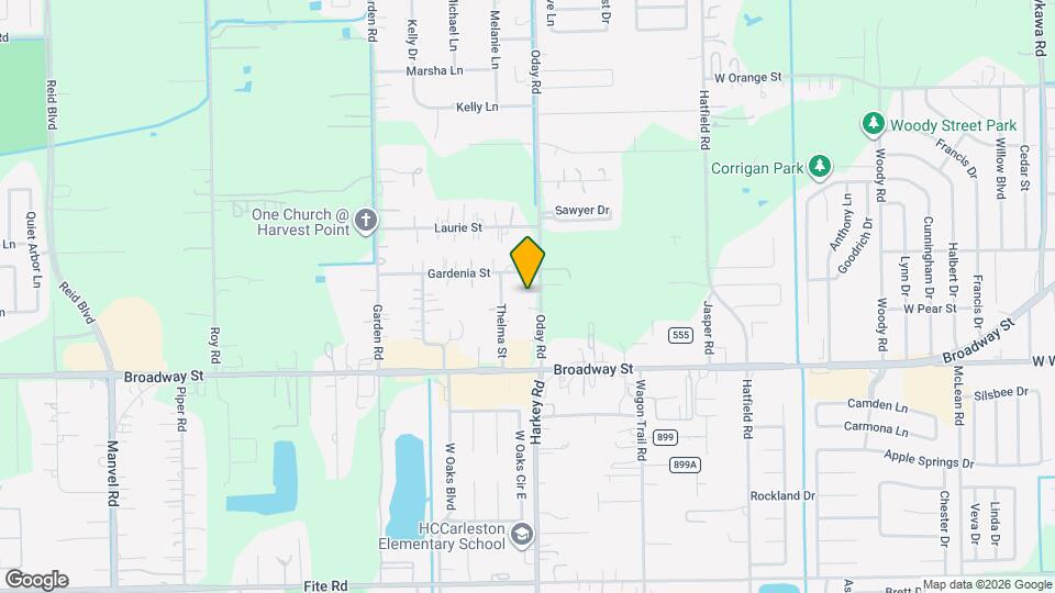 2538 Oday Rd Map and Location Details