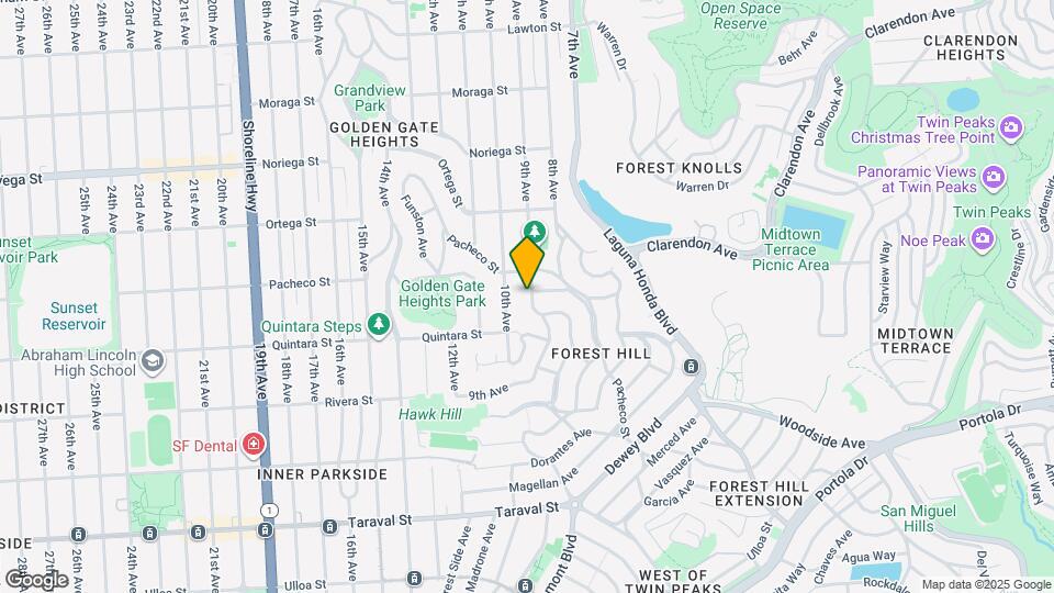 2041 9th Ave Map and Location Details