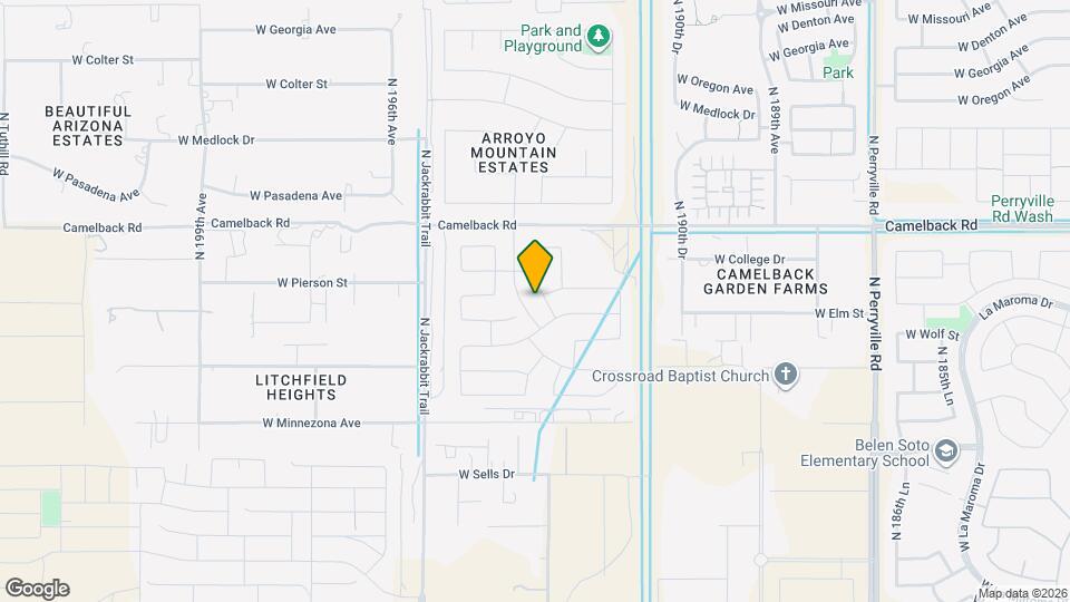4846 N 193rd Ave Map and Location Details