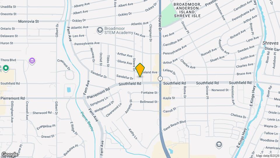 4524 Finley Dr Map and Location Details