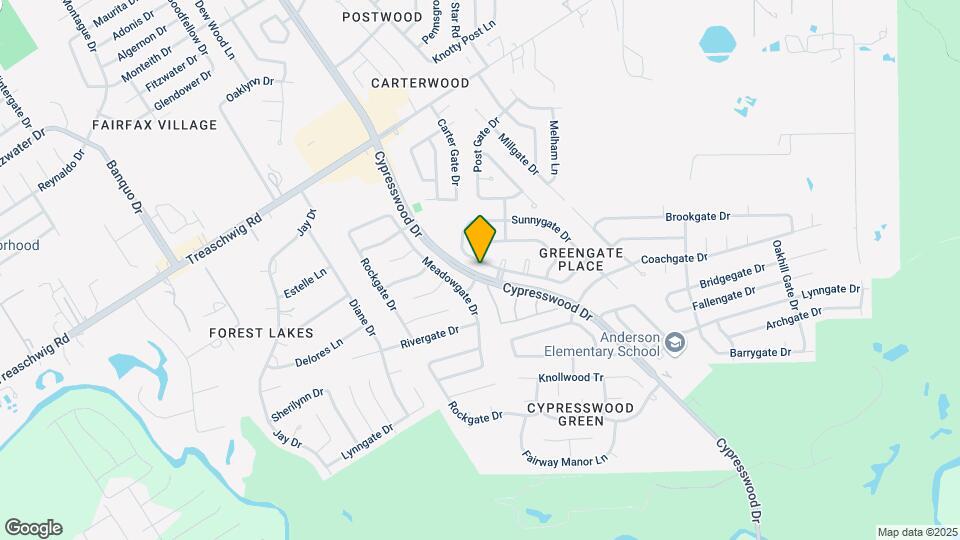 5722 Yorkgate Dr Map and Location Details