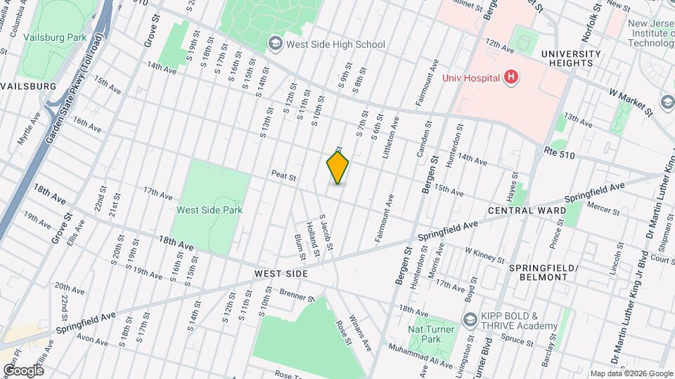 115b 16th Ave Mapa y Detalles de la Ubicación