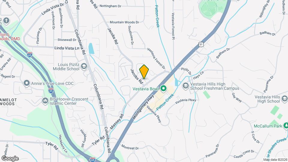 2825-2827 7 Oaks Cir Map and Location Details