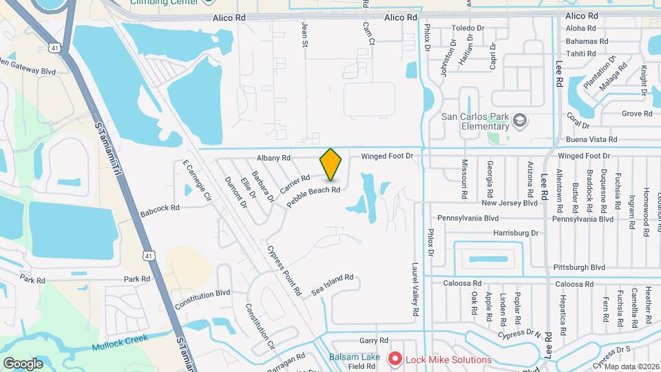 7445 Pebble Beach Rd Map and Location Details