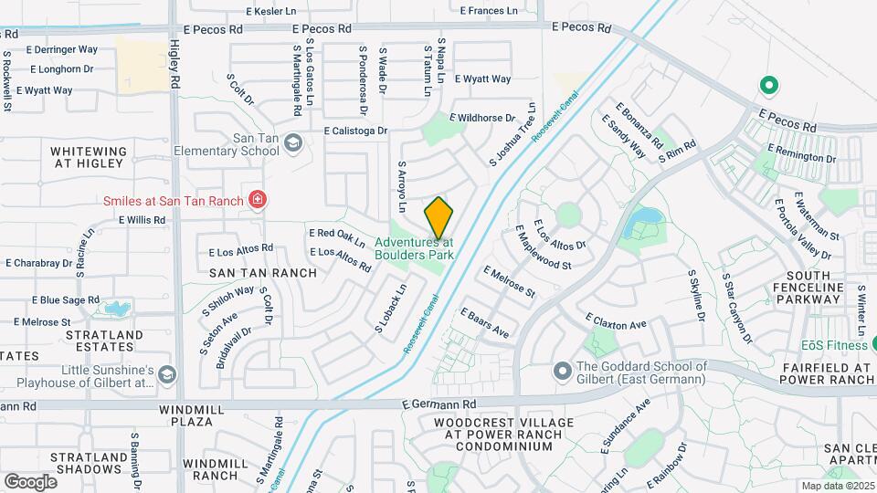 3680 S Joshua Tree Ln Map and Location Details