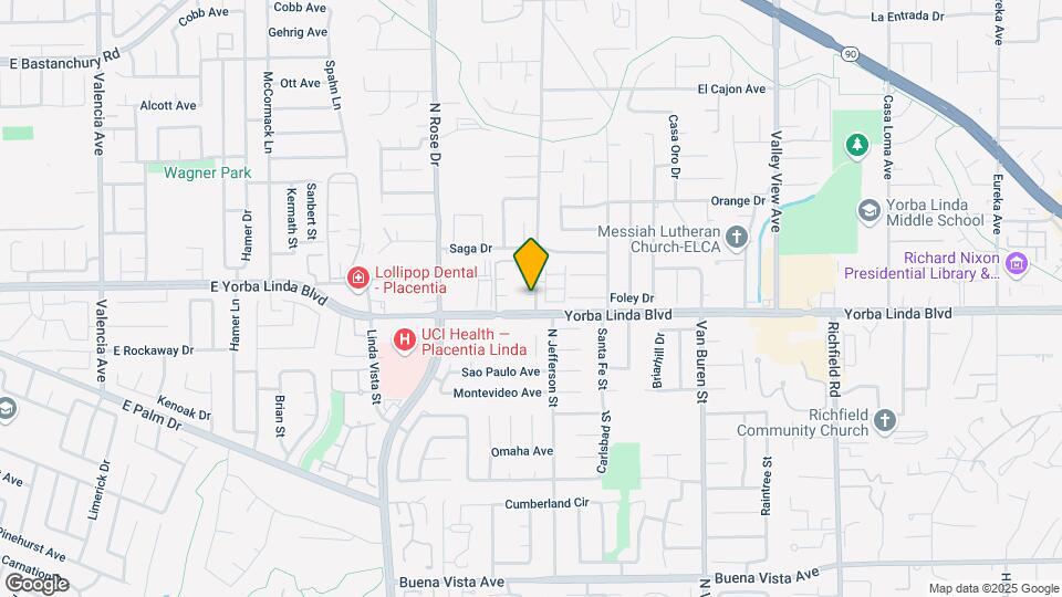1435 Prospect Ave Map and Location Details