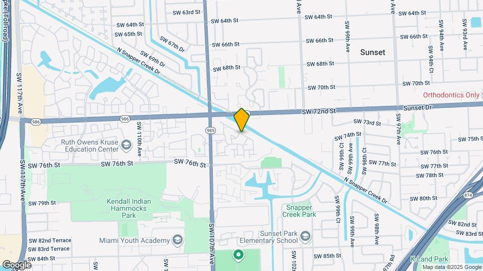 7351 SW 105th Pl Map and Location Details