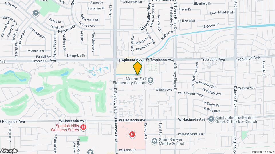 5028 S Rainbow Blvd Map and Location Details