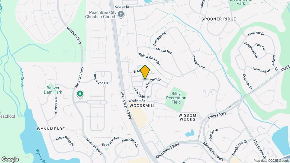 517 N Fairfield Dr Map and Location Details