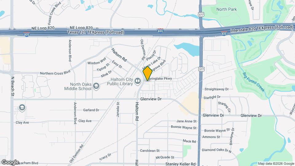 5109 Community St Map and Location Details