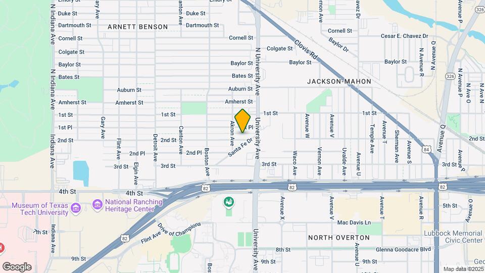 2516 2nd St Map and Location Details