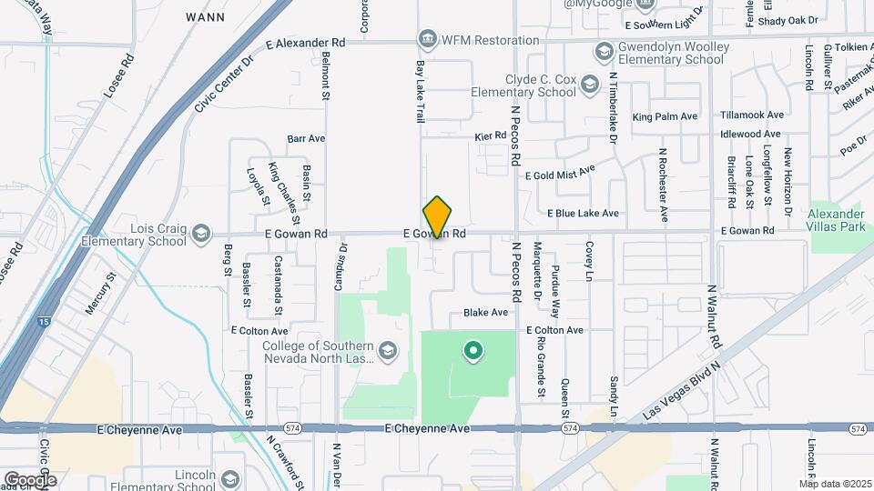 3536 Rio Robles Dr Map and Location Details