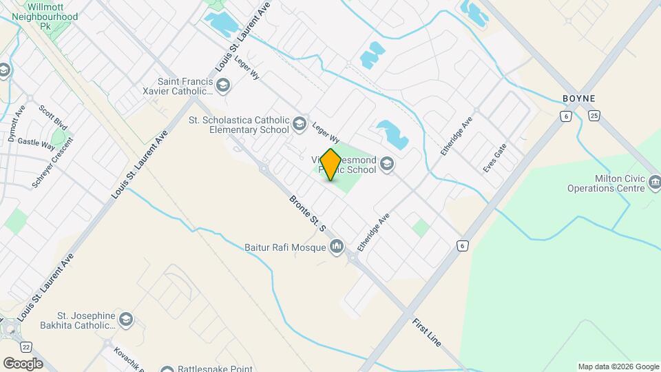 1395 Chretien St Map and Location Details