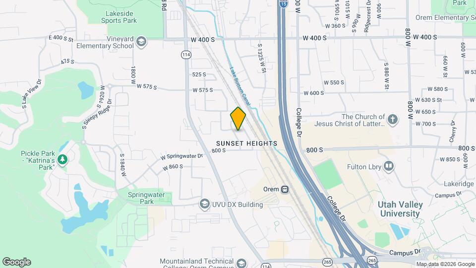 741 1420 W Map and Location Details