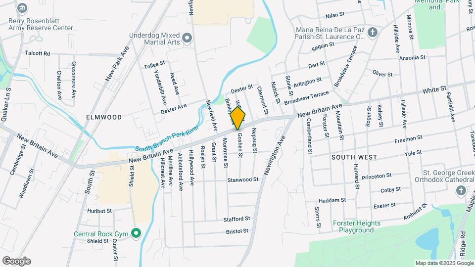 3 Goshen St Map and Location Details