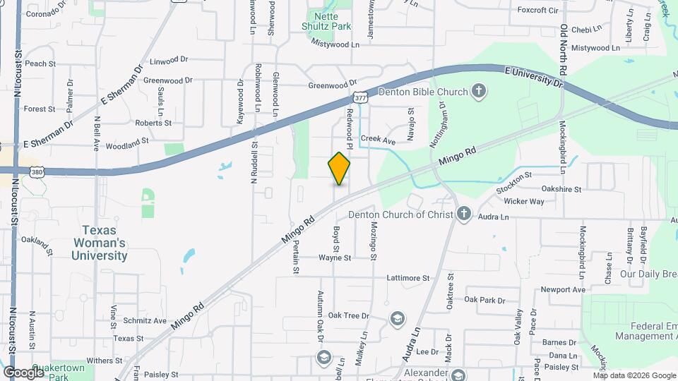 1712 Boyd St Map and Location Details