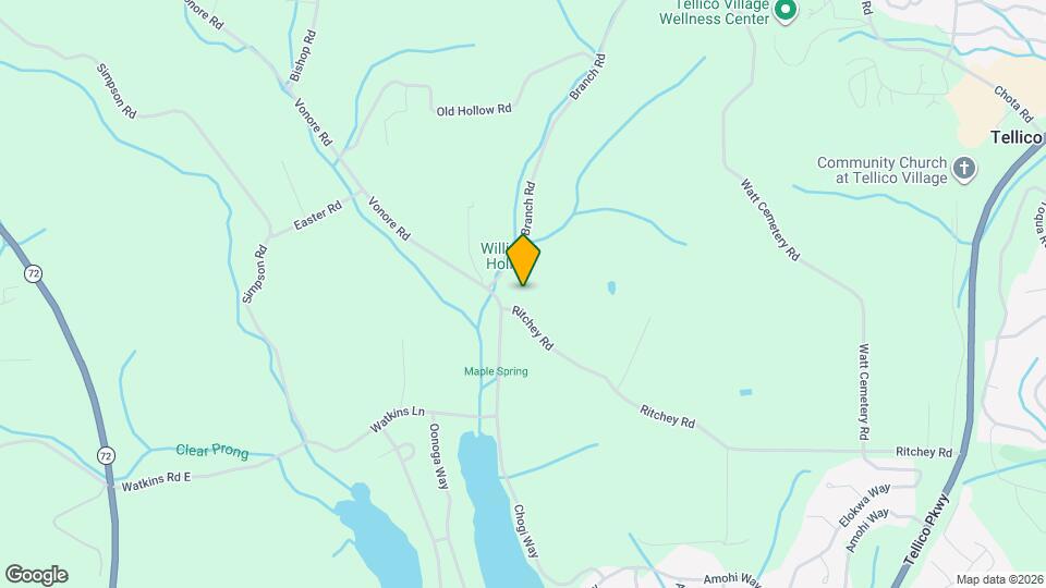 195 Ritchey Rd Map and Location Details