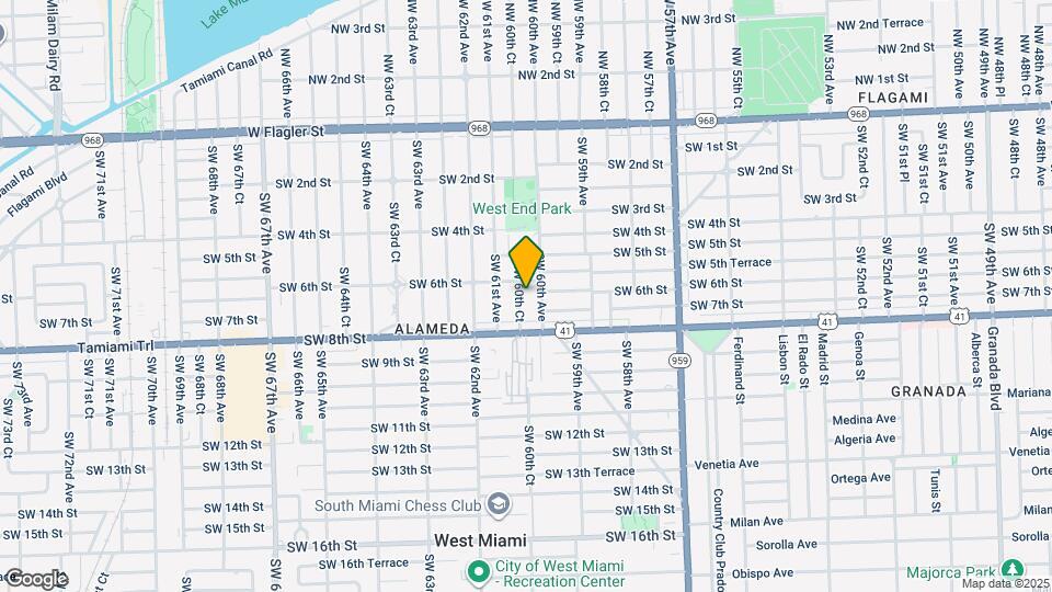 621 SW 60th Ct Mapa y Detalles de la Ubicación