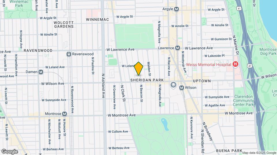 4616 N Beacon St Map and Location Details