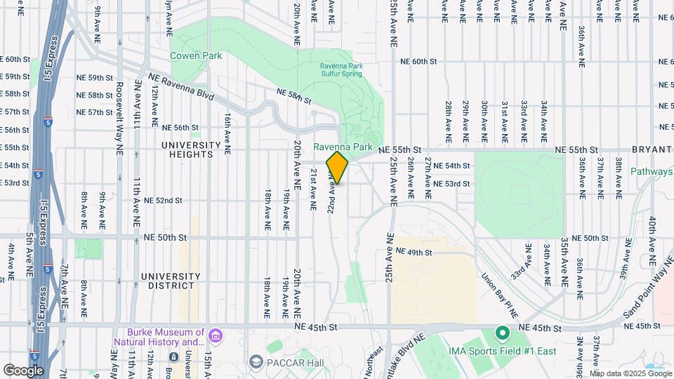5212 22nd Ave NE Map and Location Details