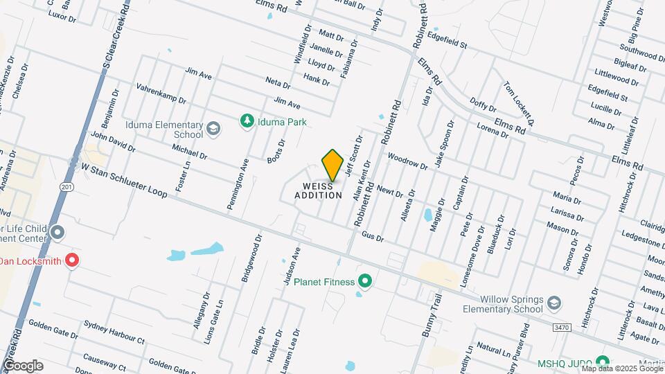 4404 Sylvia Dr Map and Location Details