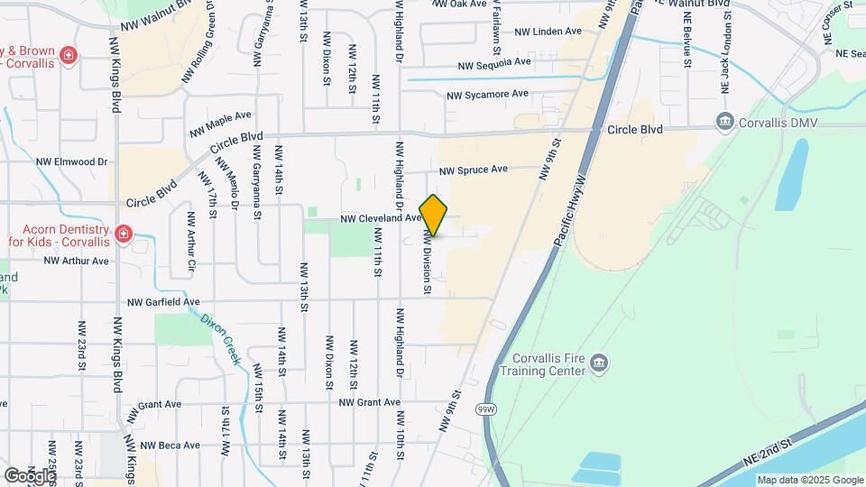 1695 NW Division St Map and Location Details