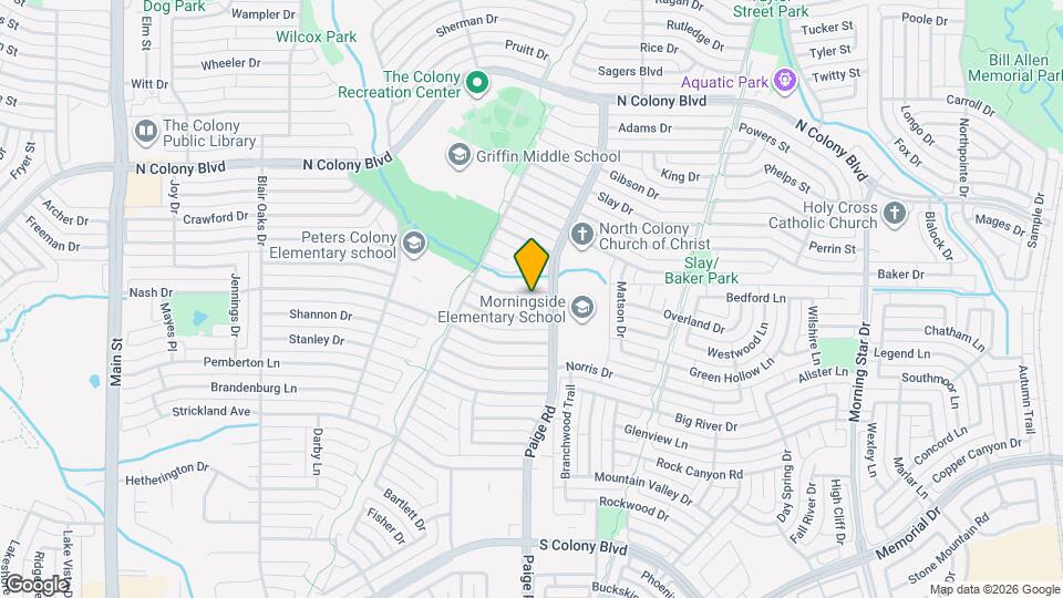 5316 Yager Dr Map and Location Details