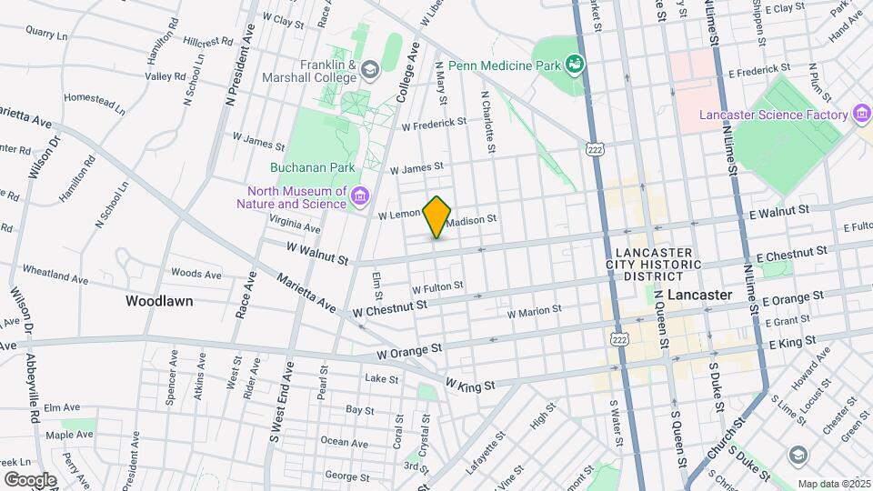 533 W Walnut St Map and Location Details