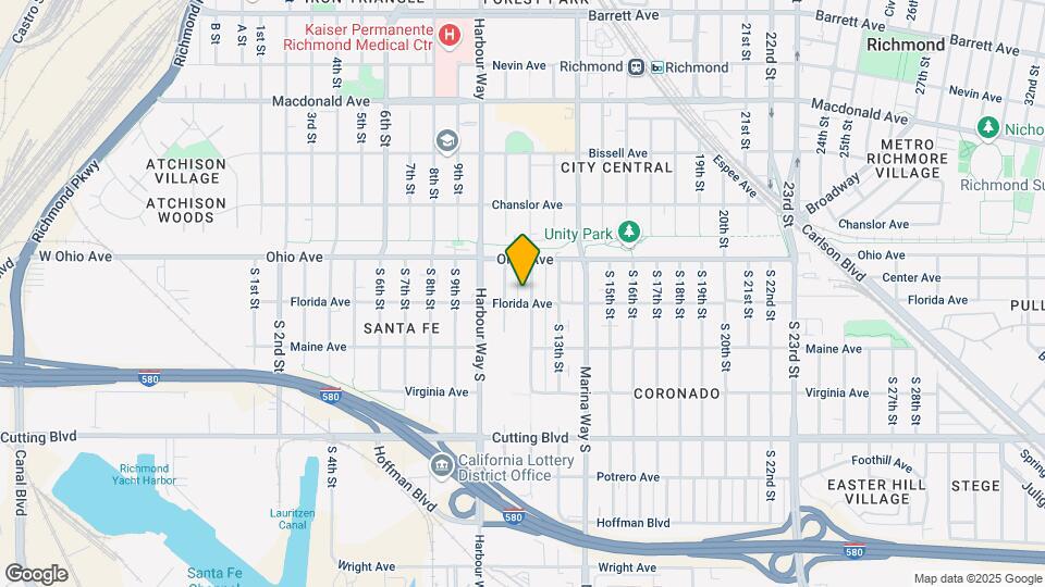 153 S 12th St Map and Location Details