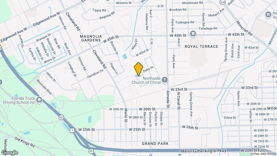 4851 Amos St Map and Location Details
