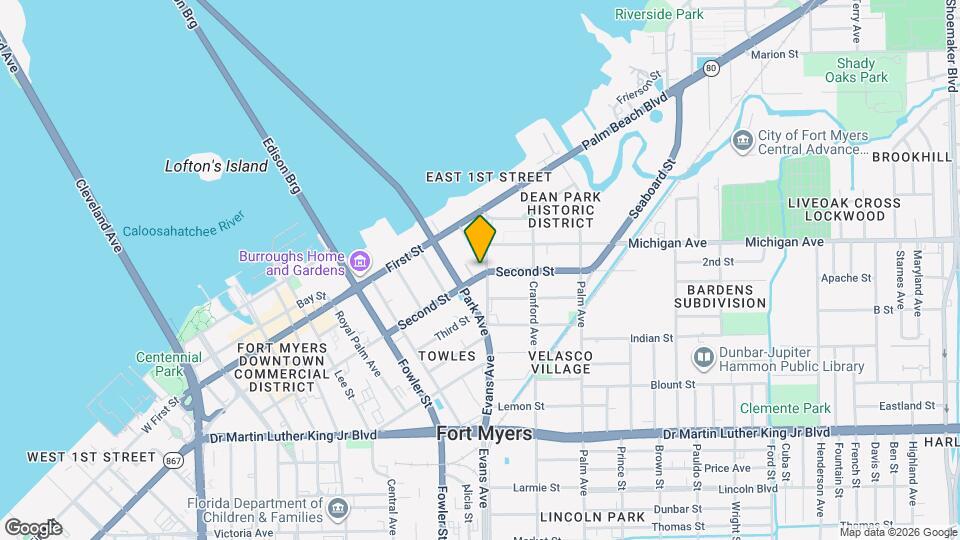 2579 Second St Map and Location Details