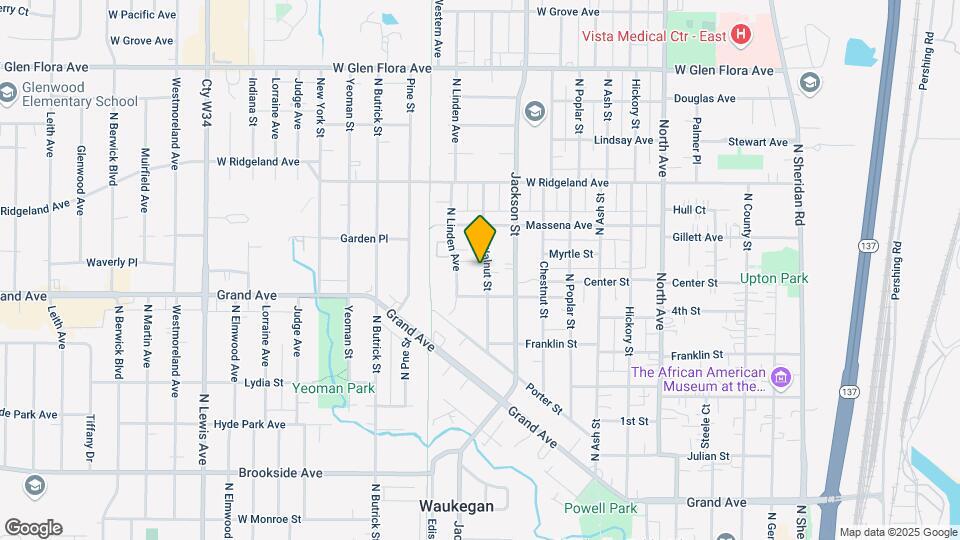 730 Walnut St Map and Location Details