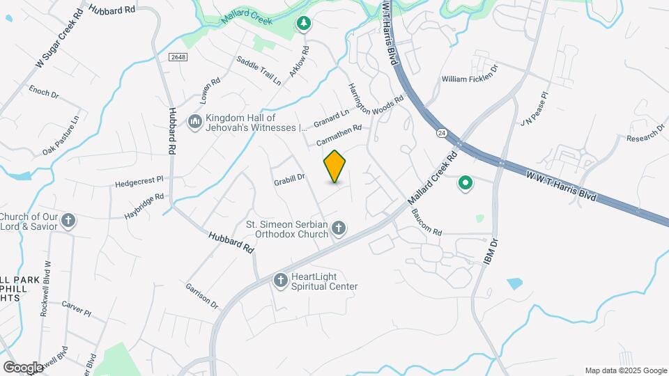 7631 Turney Rd Map and Location Details