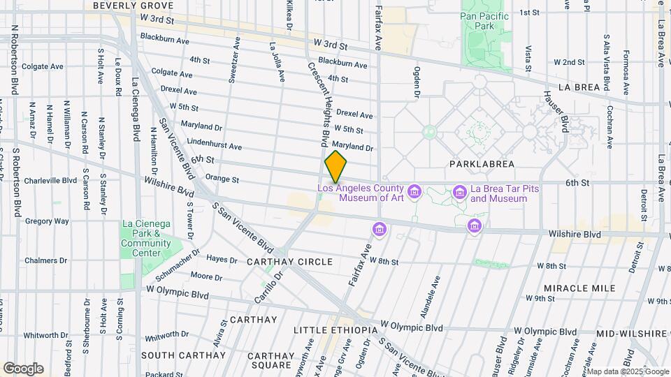 6217 Orange St Map and Location Details