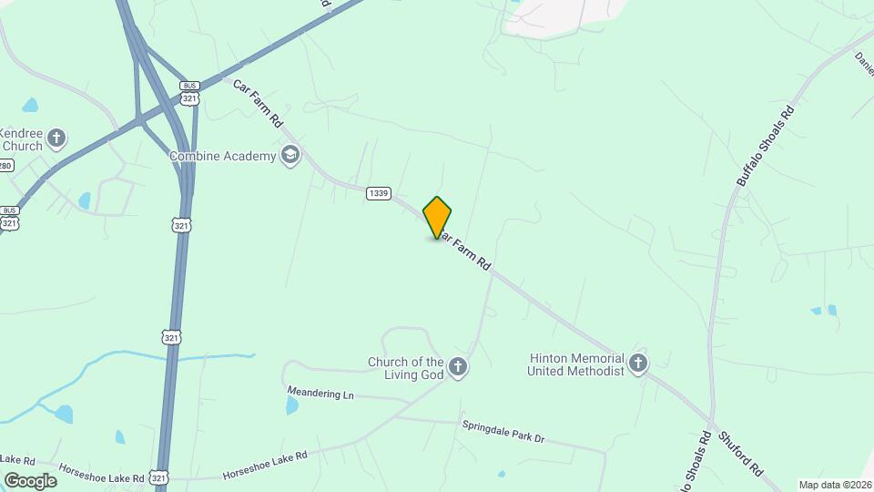 498 Car Farm Rd Map and Location Details