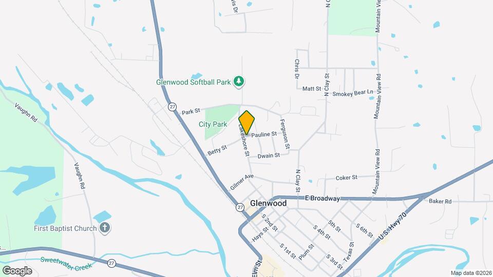 634 Lakeshore St Map and Location Details