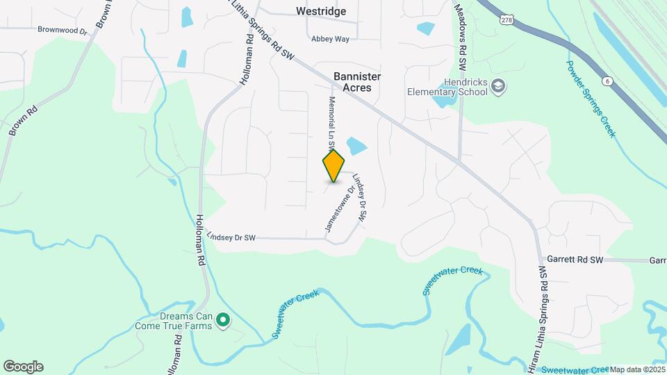 5345 Memorial Ln SW Map and Location Details