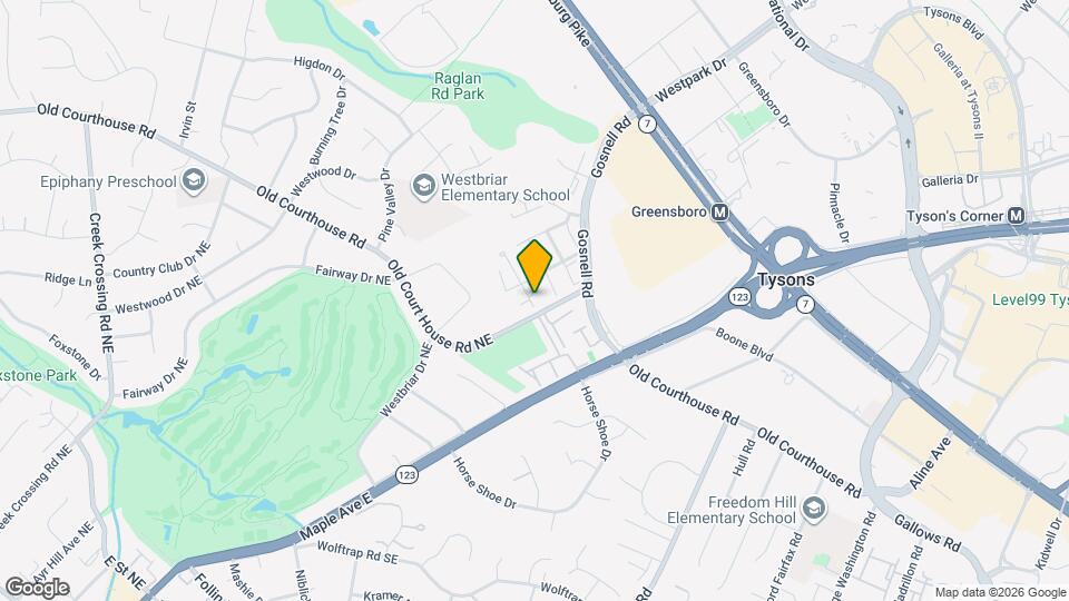 1811 Fallbrook Ln Map and Location Details