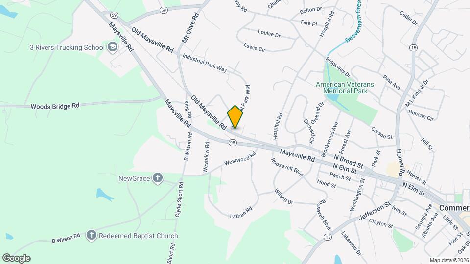 3018 Old Maysville Rd Map and Location Details