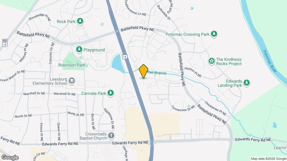 927 Buttonwood Terrace NE Map and Location Details