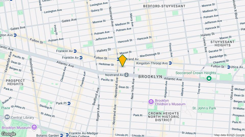 132 Herkimer St Map and Location Details
