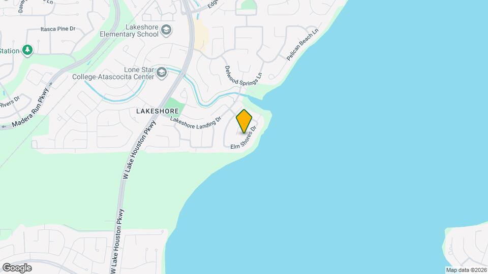 13707 Elm Shores Dr Map and Location Details