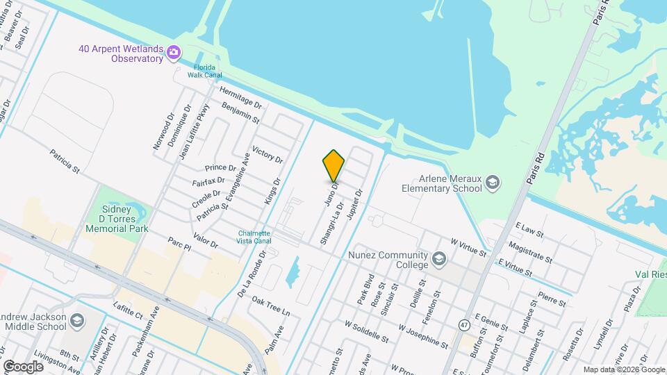 3903 Juno Dr Mapa y Detalles de la Ubicación